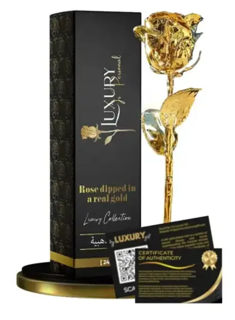 Luxury 24k Gold Rose Result